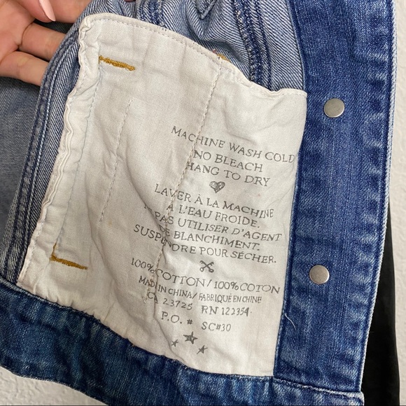 Aritzia Talula Jean/Leather Jacket - Picture 5 of 6